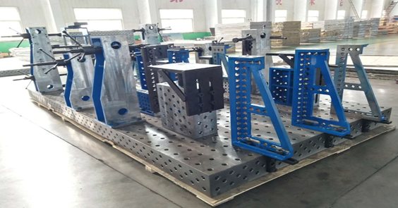 河北超德機(jī)械工裝案例之通用后車架點焊工裝